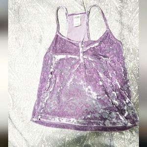 Purple velvet Pink sleep shirt